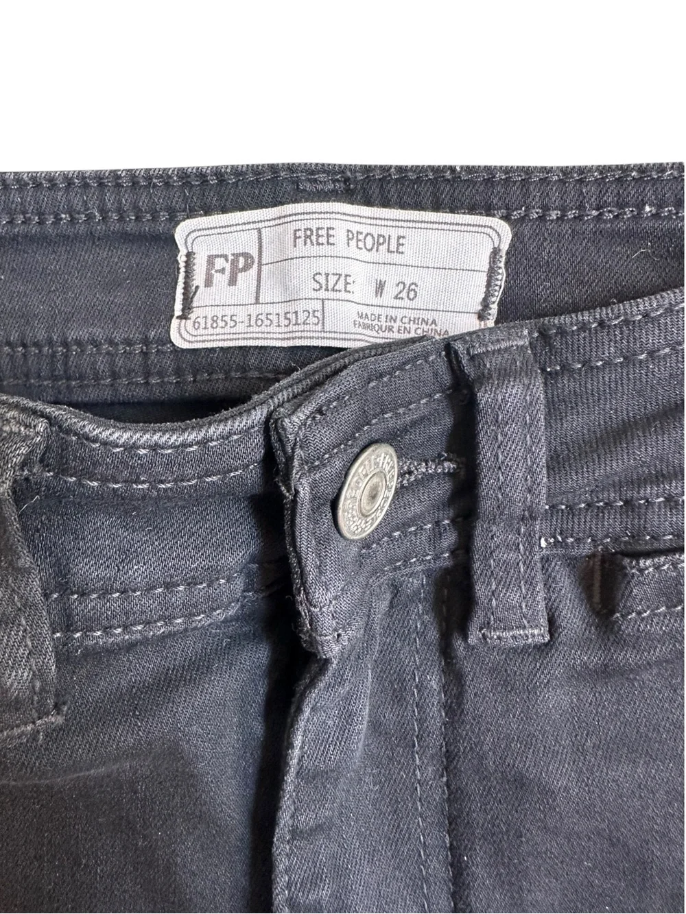 Free People Black Shorts